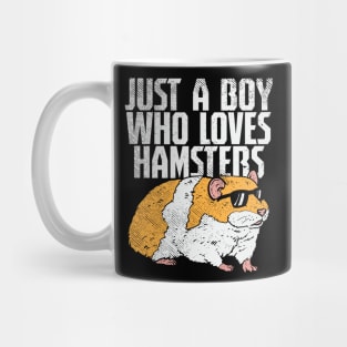 Just A Boy Who Loves Hamsters Mug